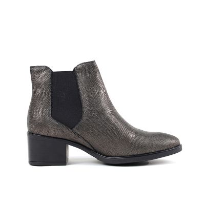BOOTS ANDRE FEMME CUIR GRIS